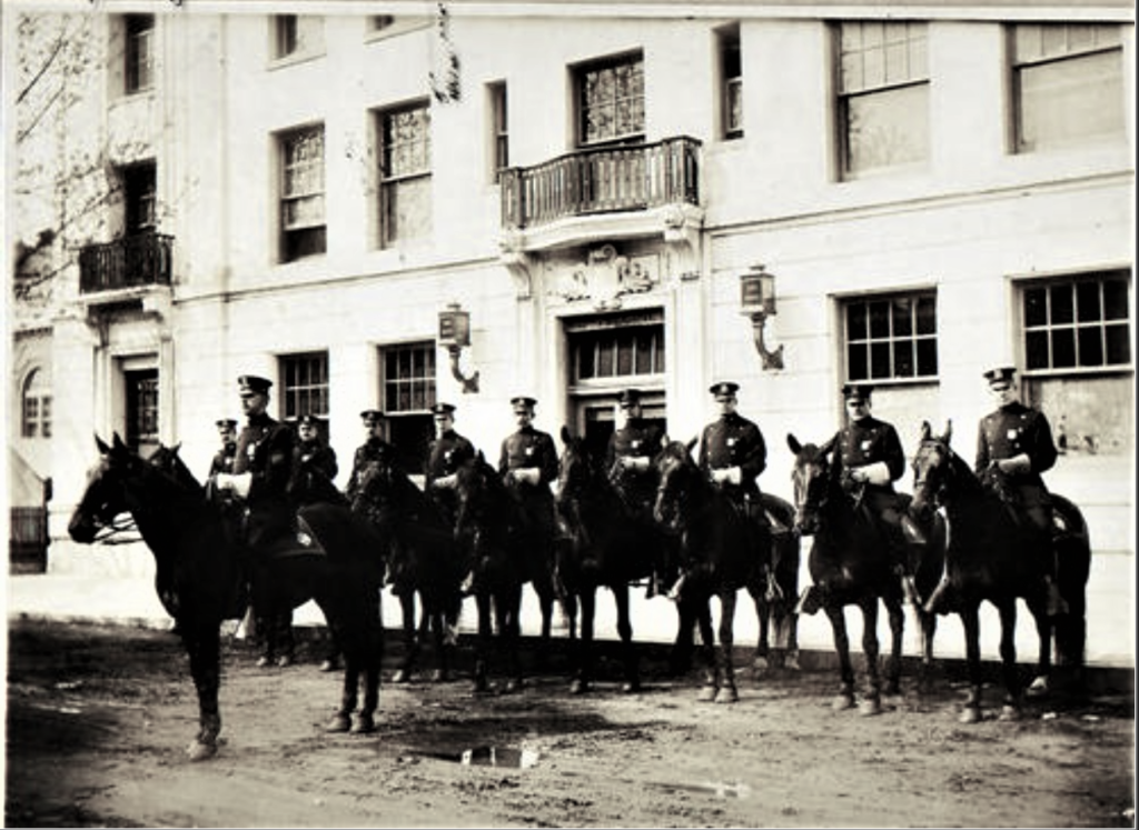 Richmond Hill police station about 1914